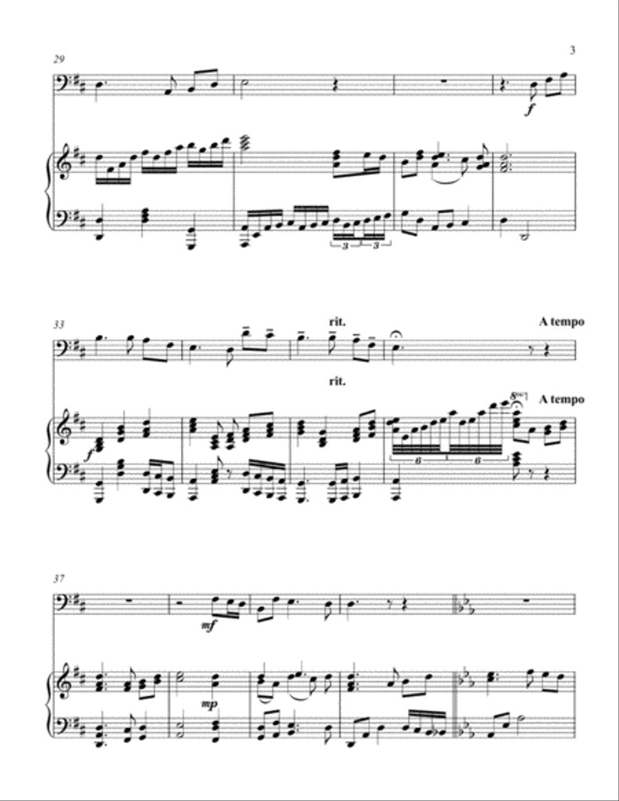 In Christ Alone Tuba scores gallery preview page 4