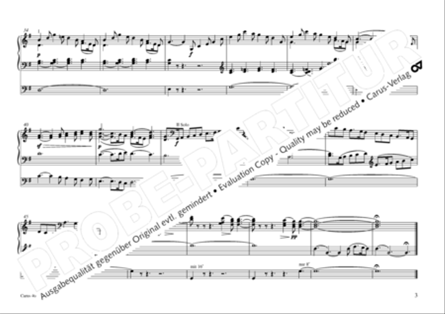 Oratorio de Noel (Weihnachtsoratorium) 4-Part scores gallery preview page 4