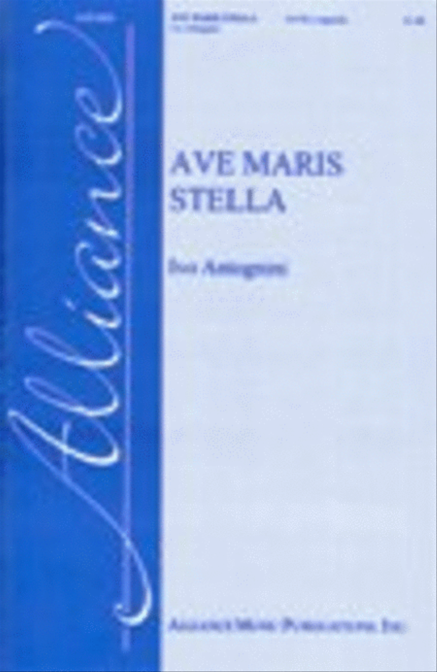 Ave Maris Stella 4-Part scores gallery preview page 1