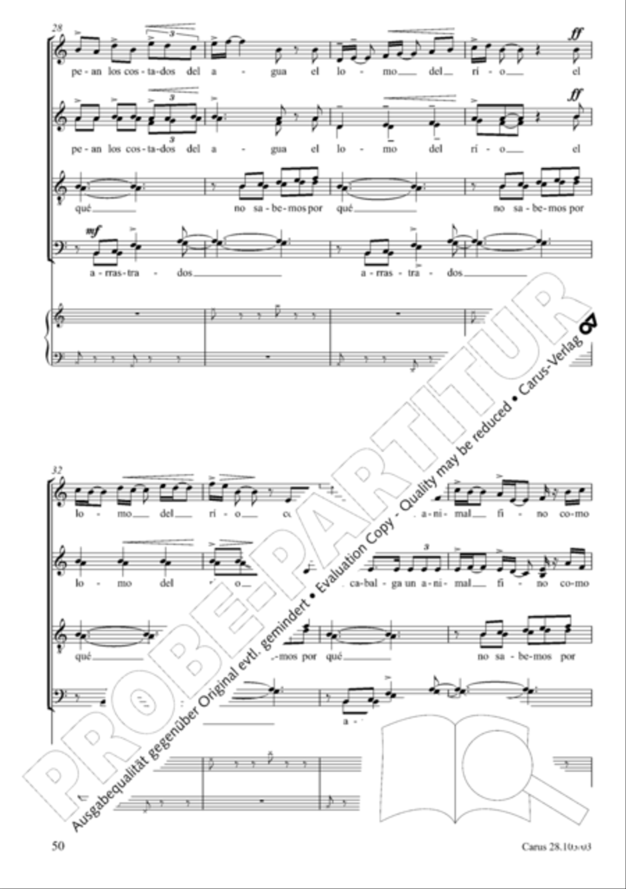 Water Water 4-Part scores gallery preview page 65