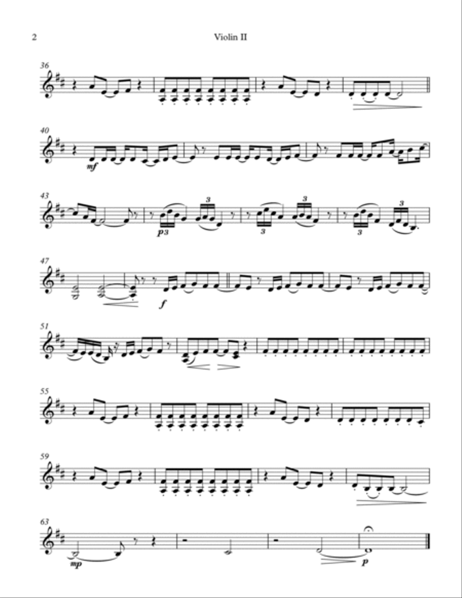 Un-thinkable (i'm Ready) String Quartet scores gallery preview page 4