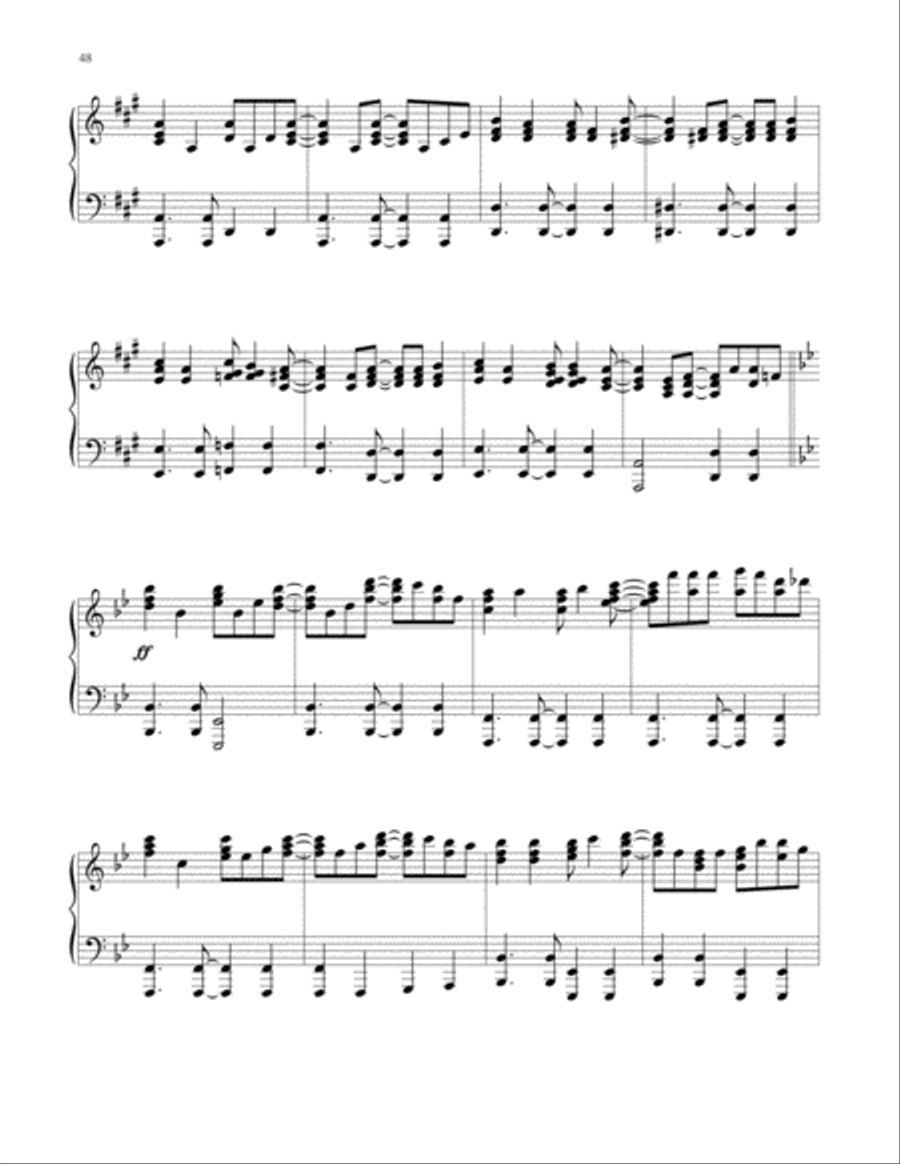 Piano Weavings Volume 2 Piano Solo scores gallery preview page 49