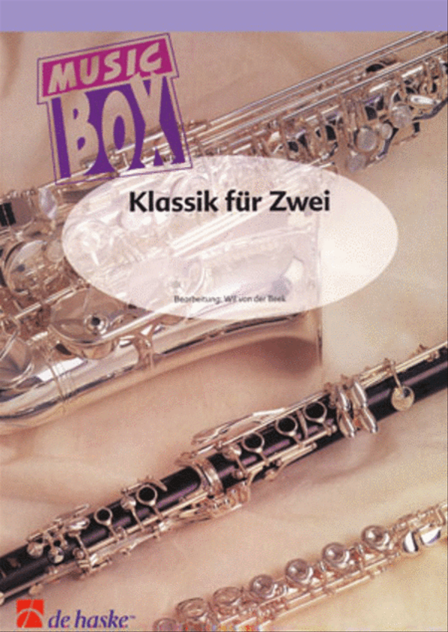 Klassik für Zwei Clarinet Duet scores gallery preview page 1