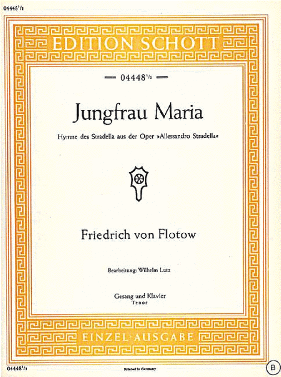 Jungfrau Maria Tenor Voice scores gallery preview page 1