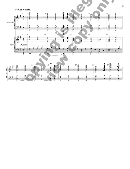 Let Praises Ring: 25 Introductions and Hymn Accompaniments for Handbells, Organ, and Congregation, Volume 2 (Seasonal)