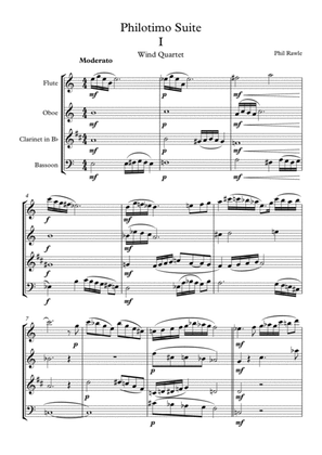 Philotimo Suite - Wind Quartet