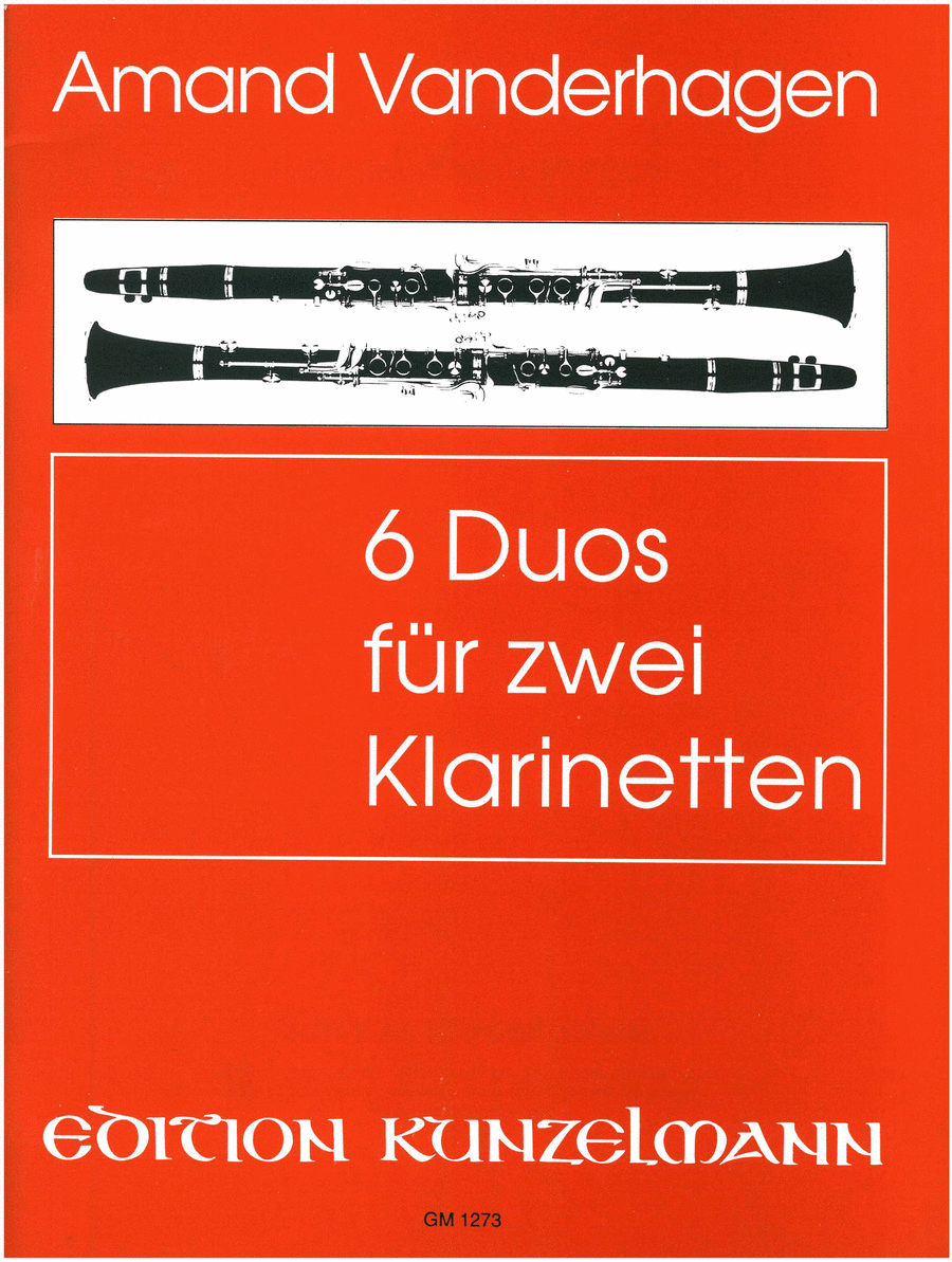 6 Duos for 2 clarinets