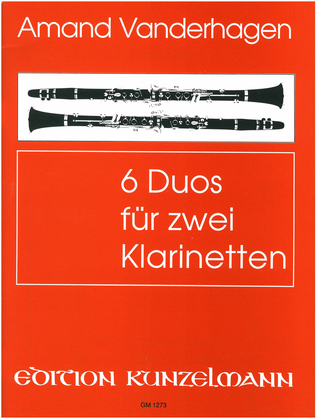 6 Duos for 2 clarinets