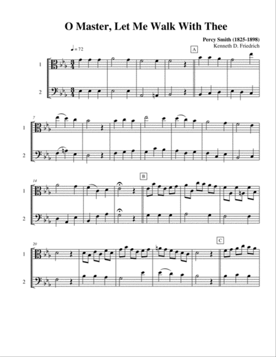 Ten Selected Hymns for the Performing Duet, Vol. 7 - viola and cello Ten Selected Hymns for the Performing Duet, Vol. 7 - viola and cello String Duet scores gallery preview page 5