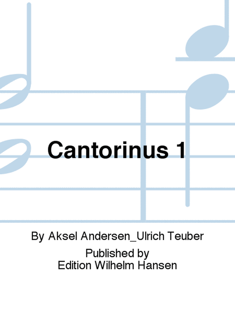 Cantorinus 1