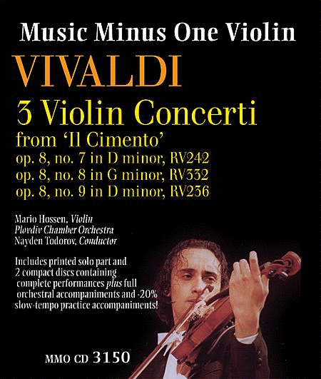 VIVALDI: Three Concerti From Il Cimento (D minor Op.8 No. 7; G minor Op.8 No. 8; D minor Op.8 No. 9)