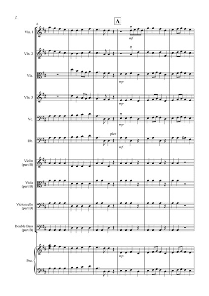 Ode to Joy for Beginner and Advanced String Orchestra image number null