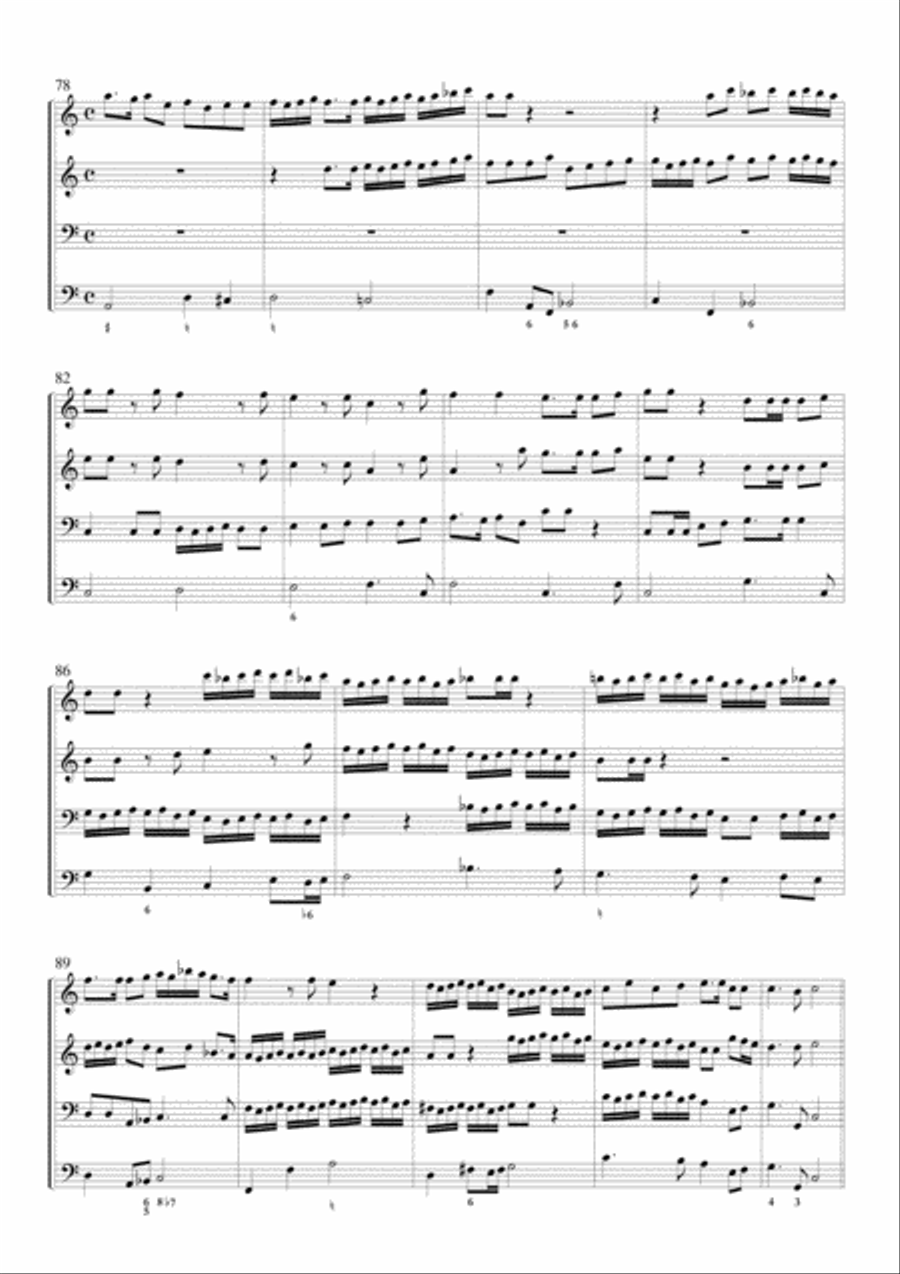 Isabella Leonarda, Sonata op.16 n.9 in C major Small Ensemble scores gallery preview page 5