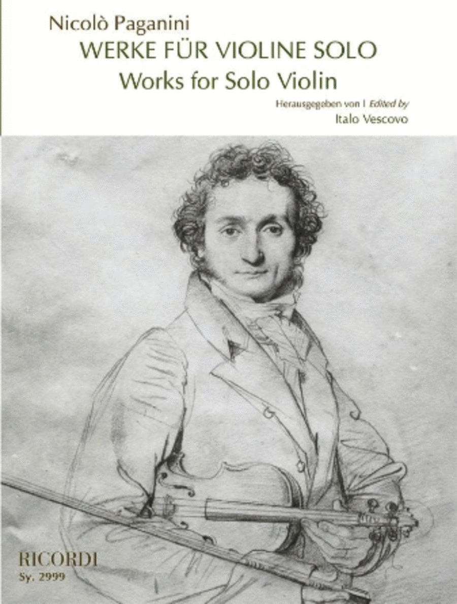 Works For Solo Violin