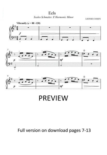 SCALES SCHMALES PIANO COLLECTION 1 – Preliminary Grade (St Cecilia syllabus)