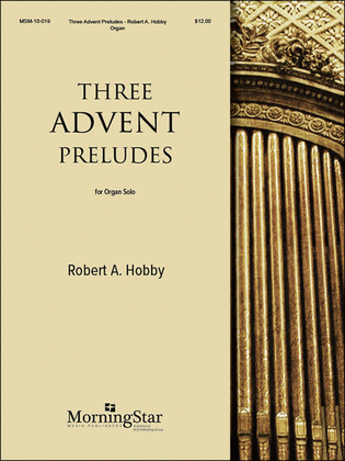 Book cover for Three Advent Preludes