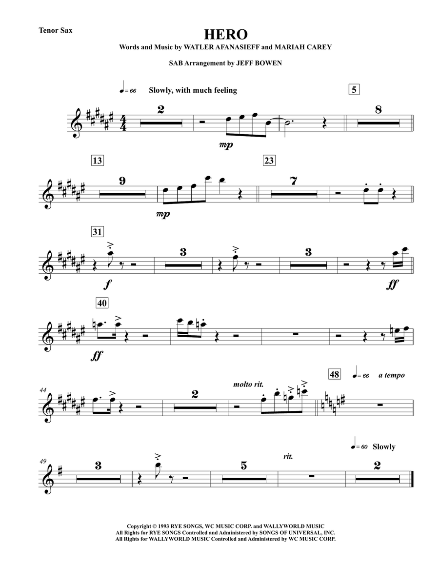 Hero Concert Band scores gallery preview page 4