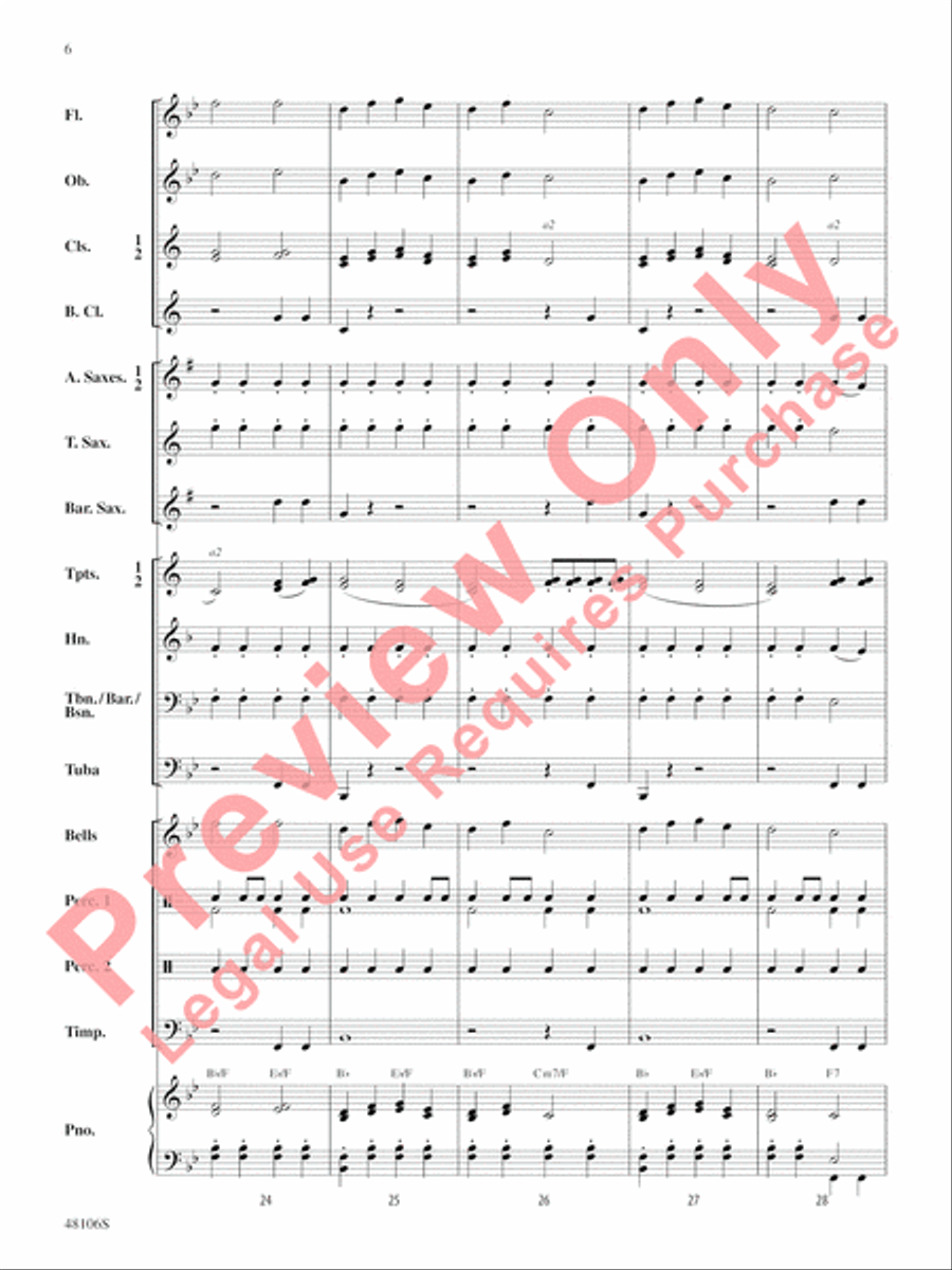 Fanfare and Festival Fanfare and Festival Concert Band scores gallery preview page 7