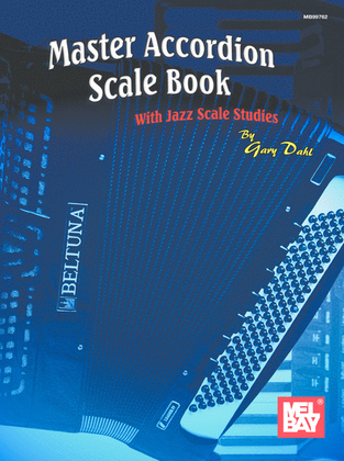 Book cover for Master Accordion Scale Book