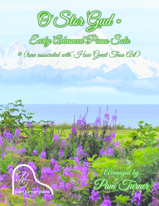 Book cover for How Great Thou Art (Early Advanced Piano Solo)