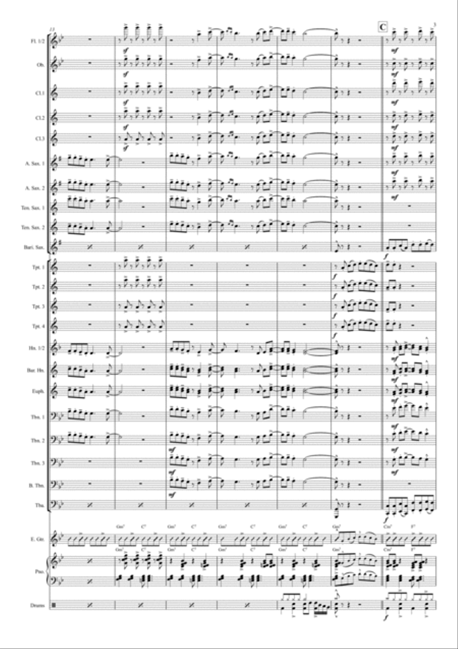 Venus Concert Band scores gallery preview page 4