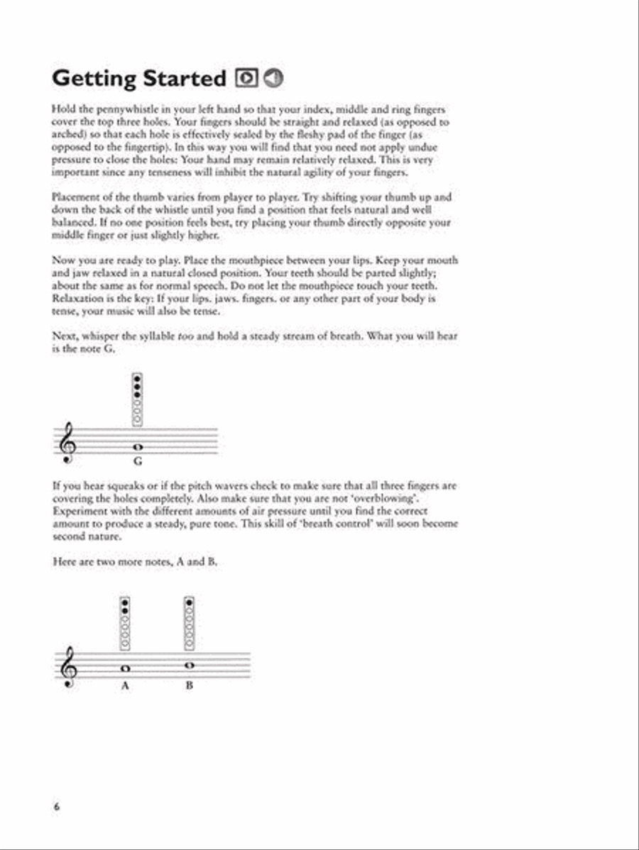 Teach Yourself Pennywhistle Tin Whistle scores gallery preview page 6
