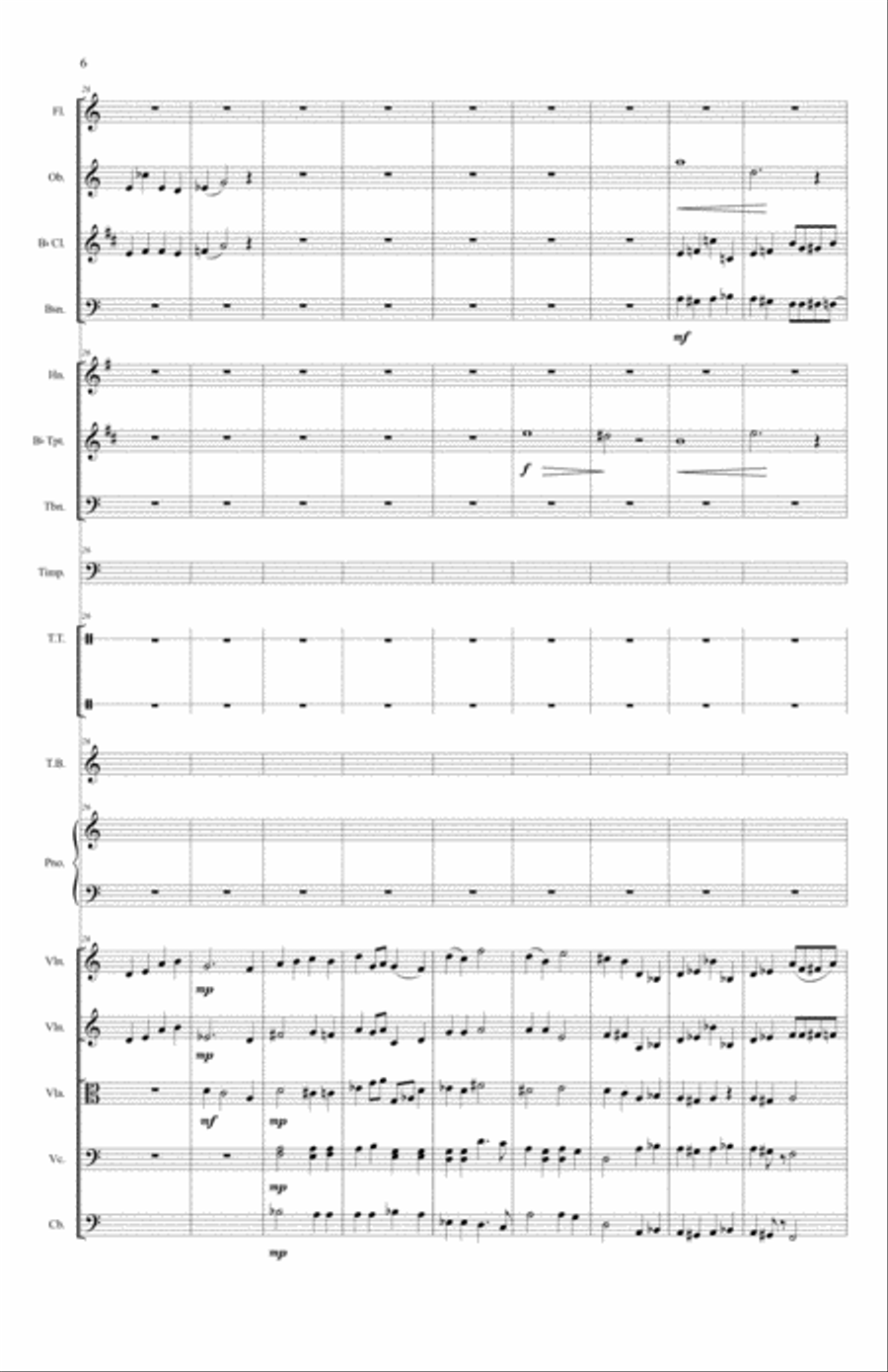 In Equities of a Society In Equities of a Society Chamber Orchestra scores gallery preview page 6