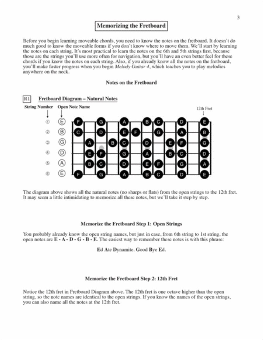 Rhythm Guitar Book 3: Moveable Chords Electric Guitar scores gallery preview page 3