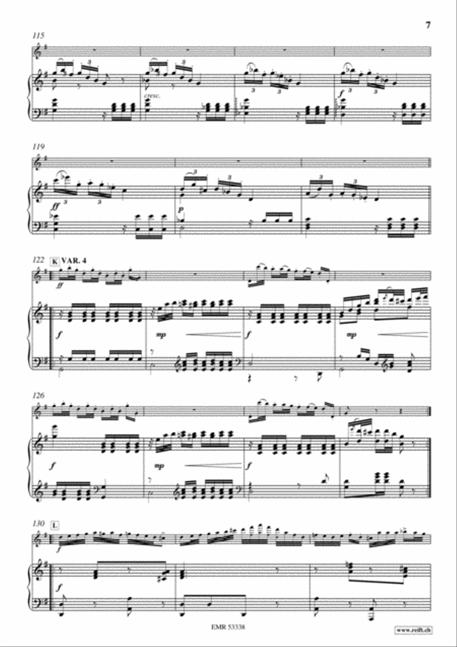 Concertino Flute Solo scores gallery preview page 8