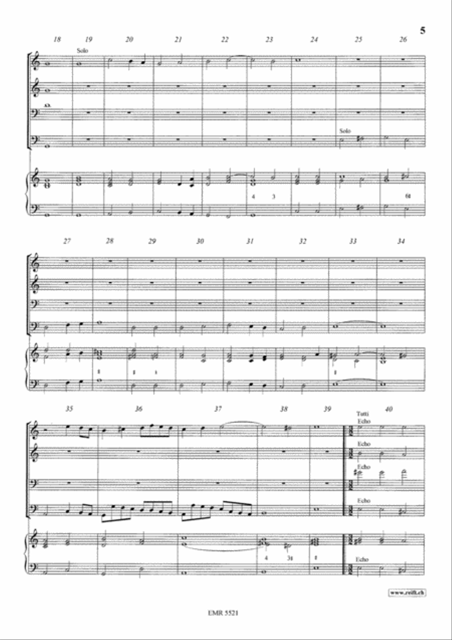 Sinfonia No. 11 a 4 Brass Ensemble scores gallery preview page 4