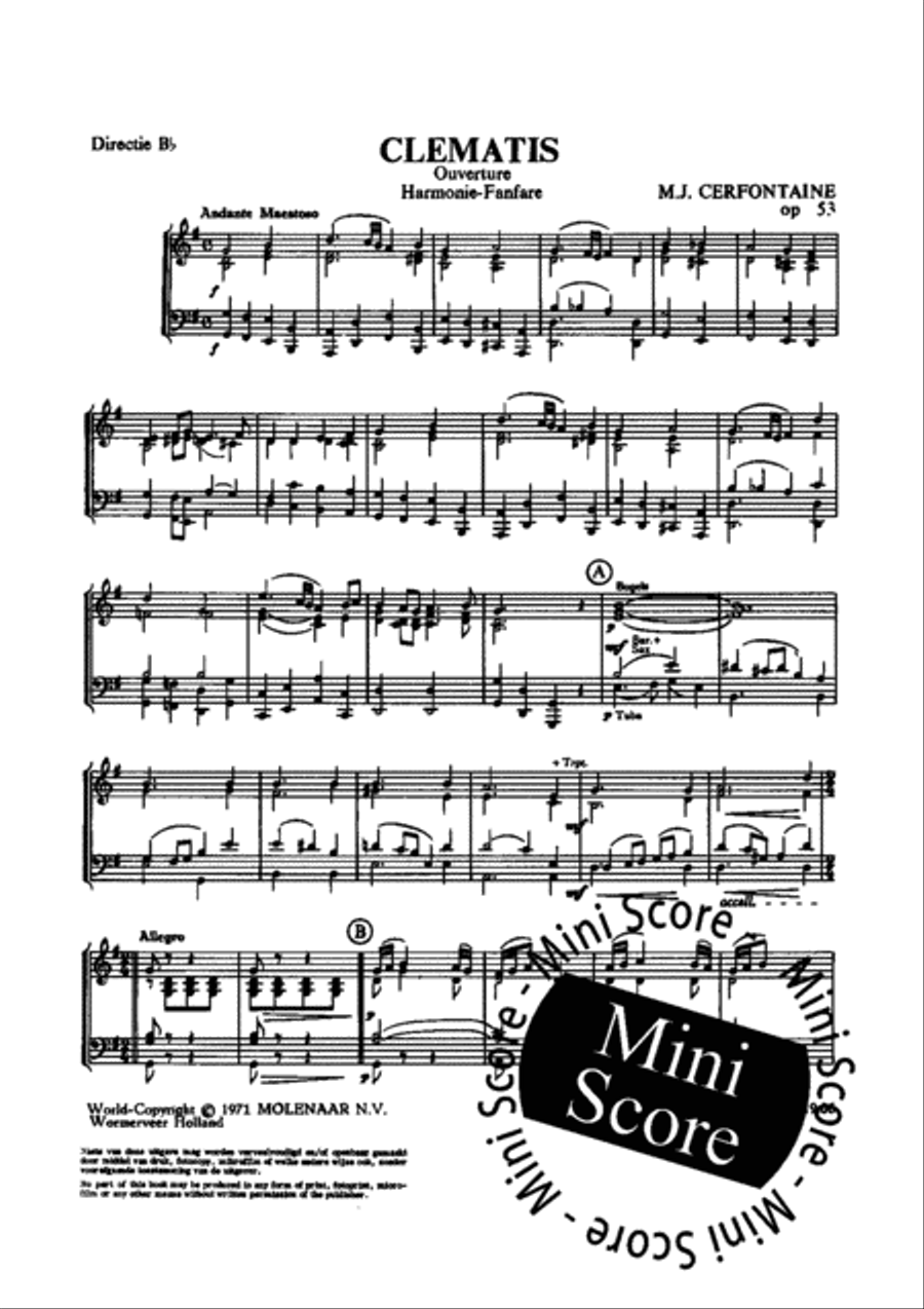 Clematis Concert Band scores gallery preview page 4