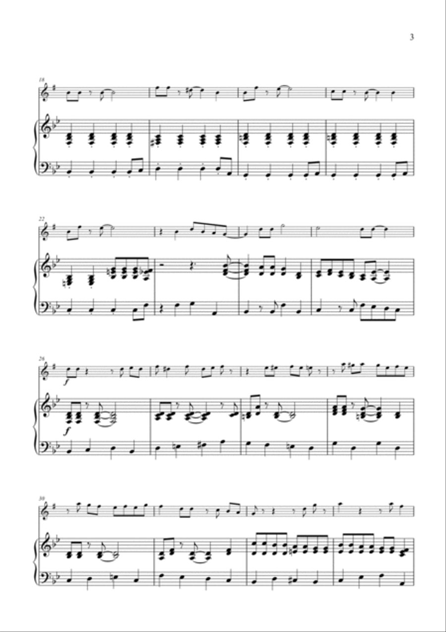 Basin Street Blues Basin Street Blues Alto Saxophone scores gallery preview page 3