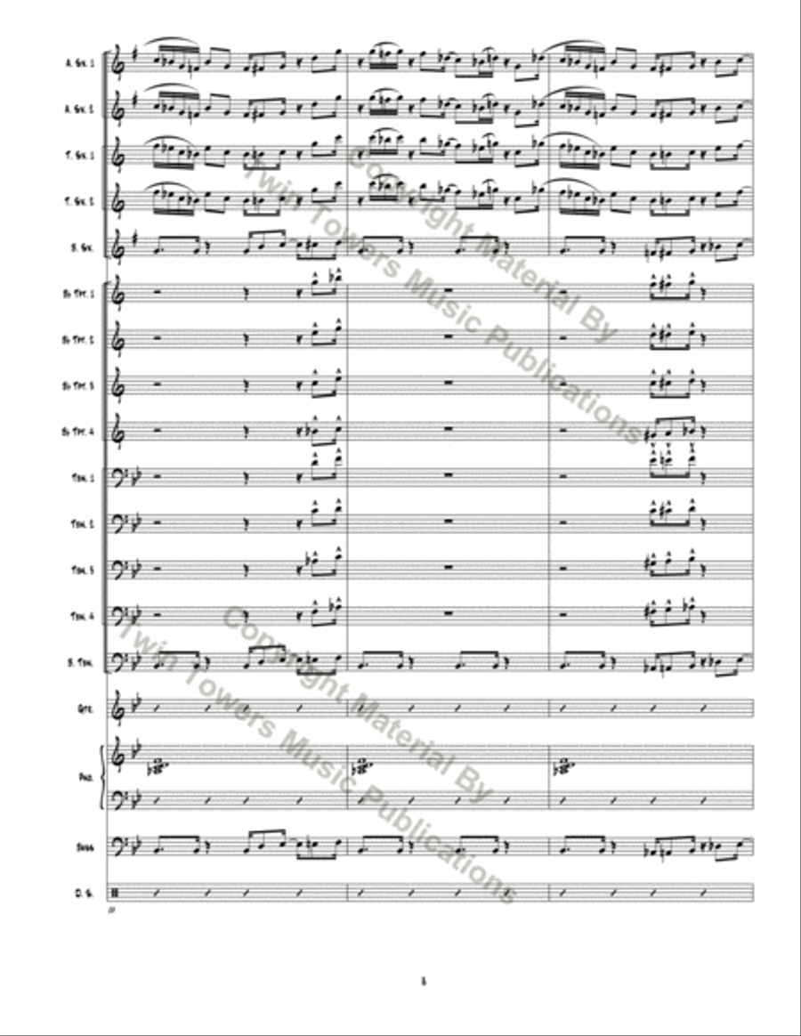 Daddy's House Party Daddy's House Party Jazz Ensemble scores gallery preview page 9