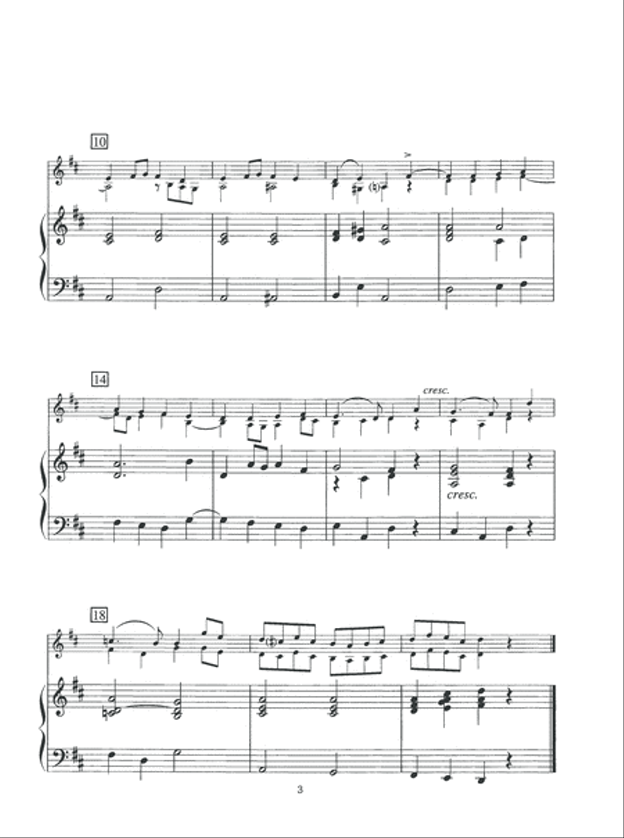 Easy Classics for Violin - With Piano Accompaniment Violin Solo scores gallery preview page 4