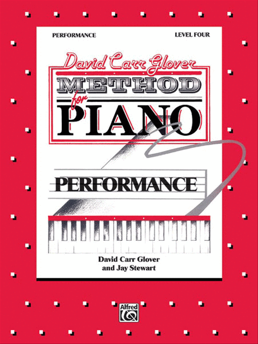 David Carr Glover Method for Piano Performance Piano Method scores gallery preview page 1