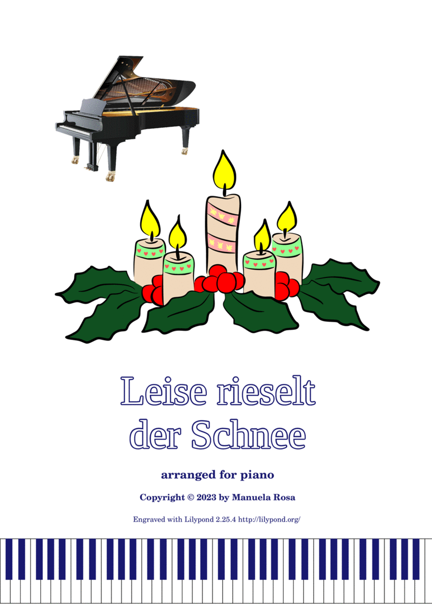 Leise rieselt der Schnee (easy piano) image number null