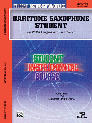 Book cover for Student Instrumental Course Baritone Saxophone Student