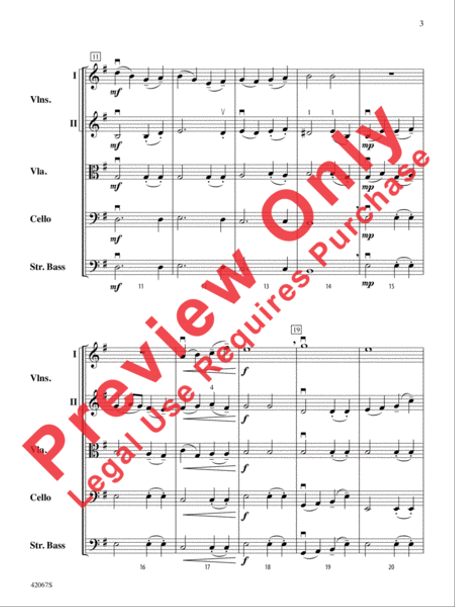 Native American Spirit String Orchestra scores gallery preview page 4