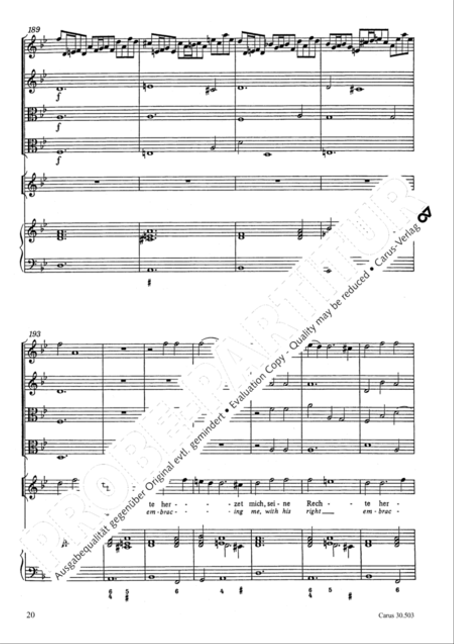 My beloved, you are fair (Meine Freundin, du bist schon) 4-Part scores gallery preview page 23