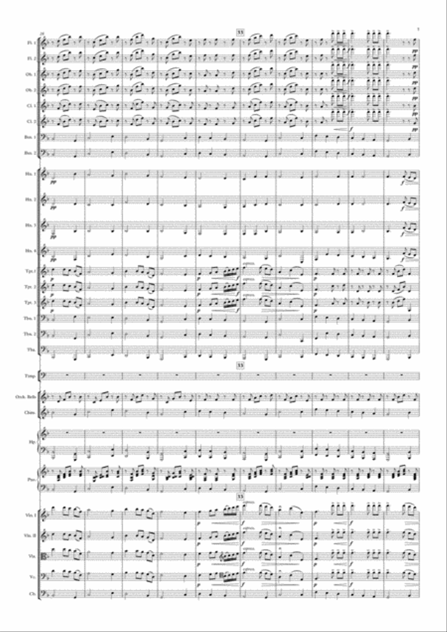 Intermezzo (From Cavalleria Rusticana) [Full Orchestra] Full Orchestra scores gallery preview page 3