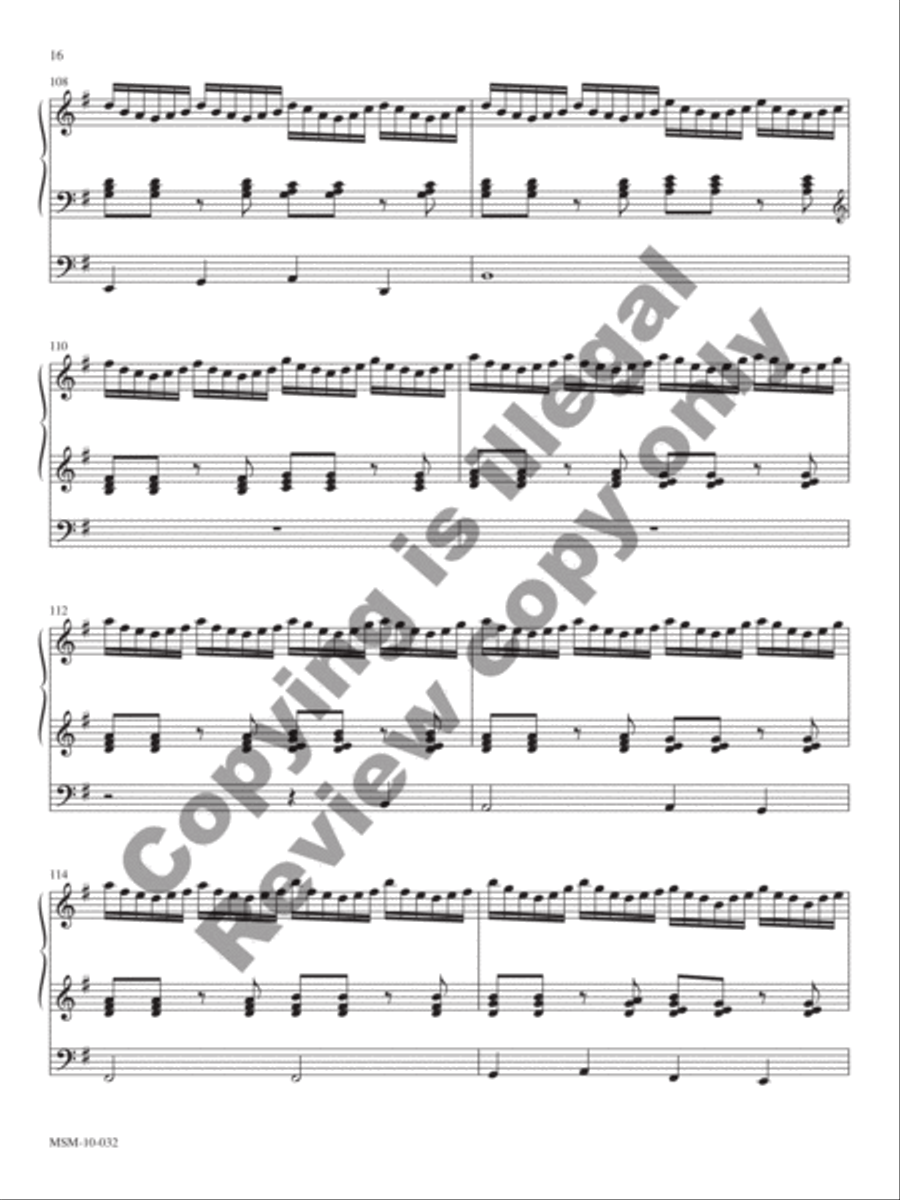 Two Fantasies for Organ Solo Organ scores gallery preview page 9