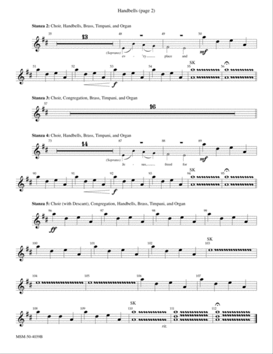 Christ Is Alive! Choir scores gallery preview page 2