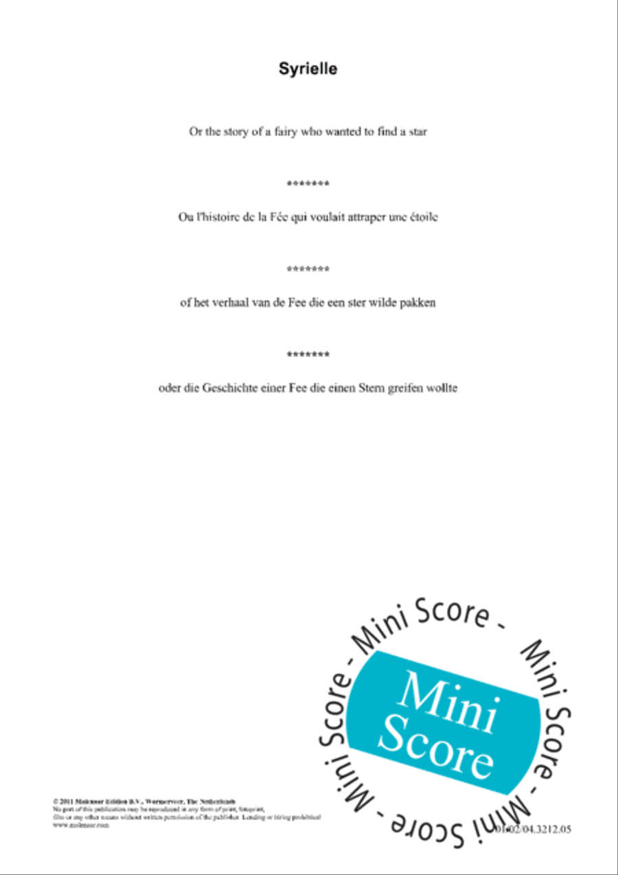 Syrielle Syrielle Fanfare Band scores gallery preview page 5
