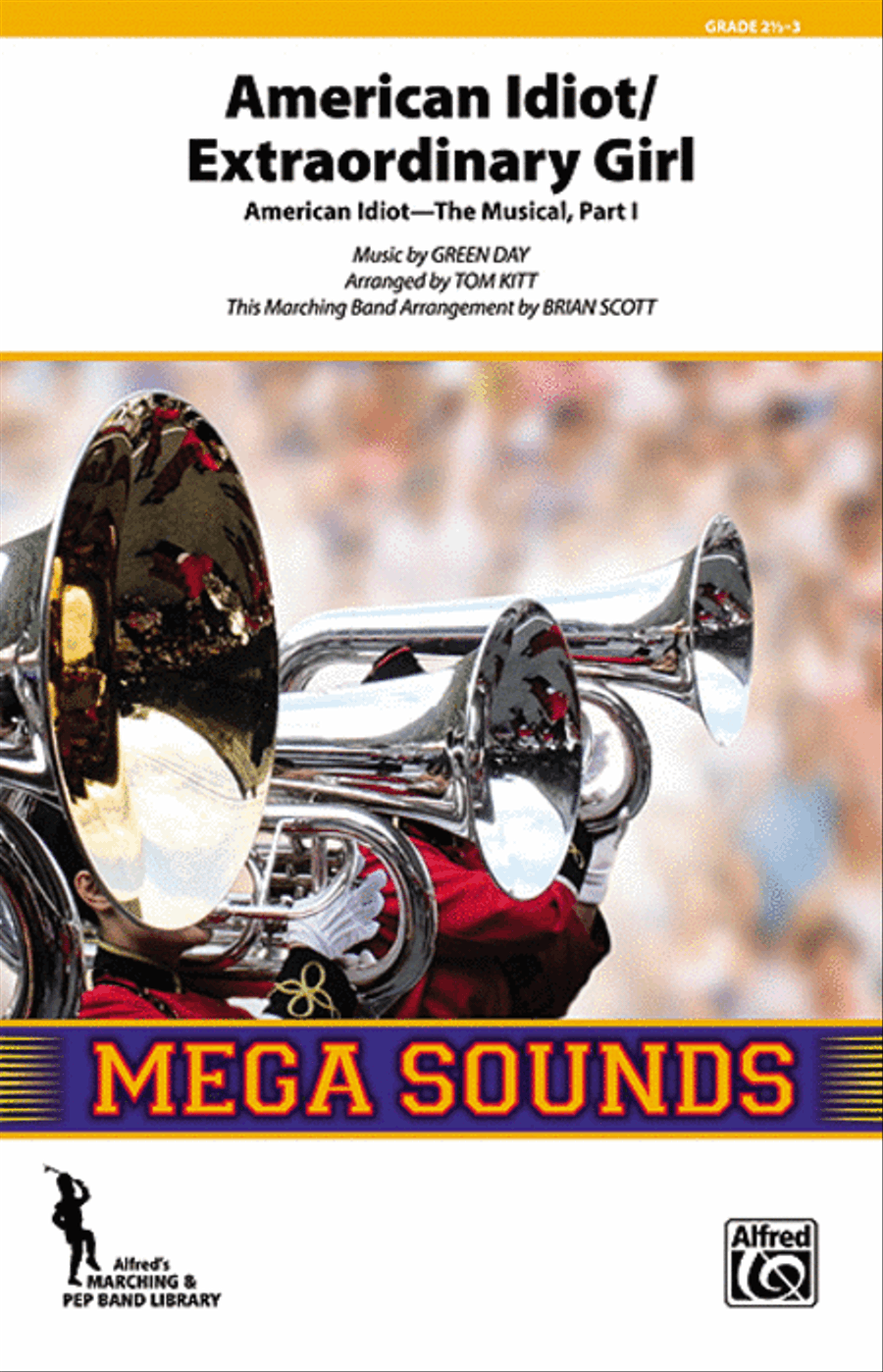 American Idiot / Extraordinary Girl Marching Band scores gallery preview page 1