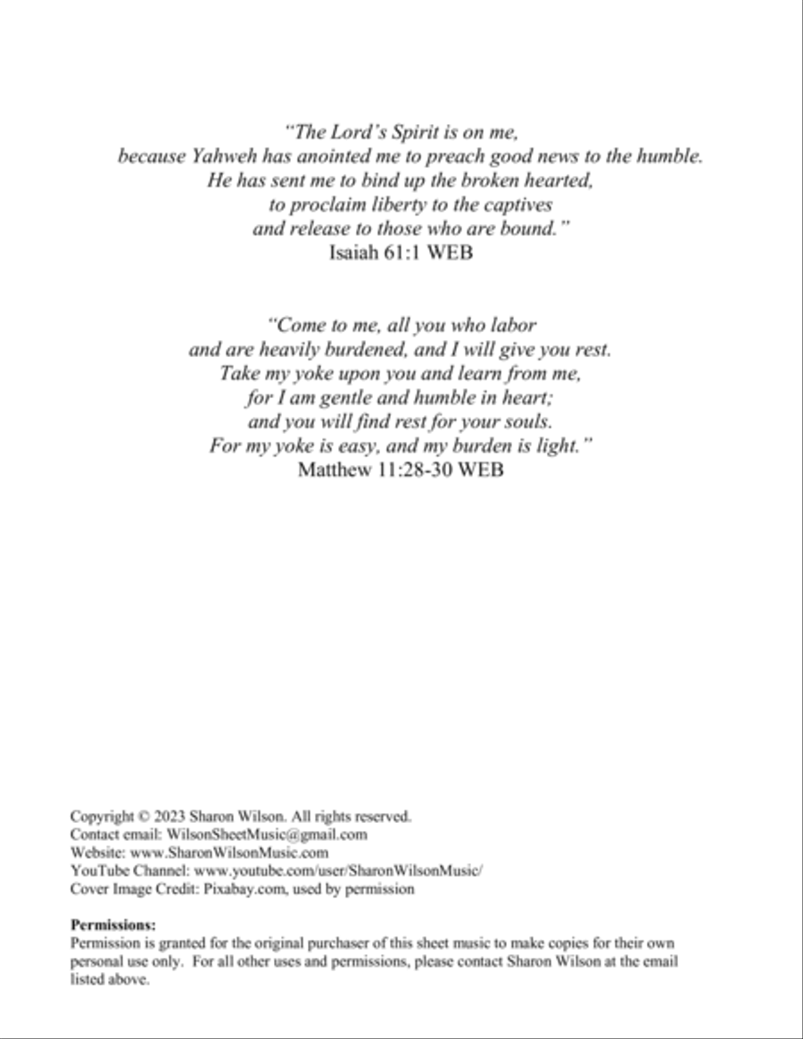 Jesus, I Come Medley (with Lord, I'm Coming Home) Piano Solo scores gallery preview page 2