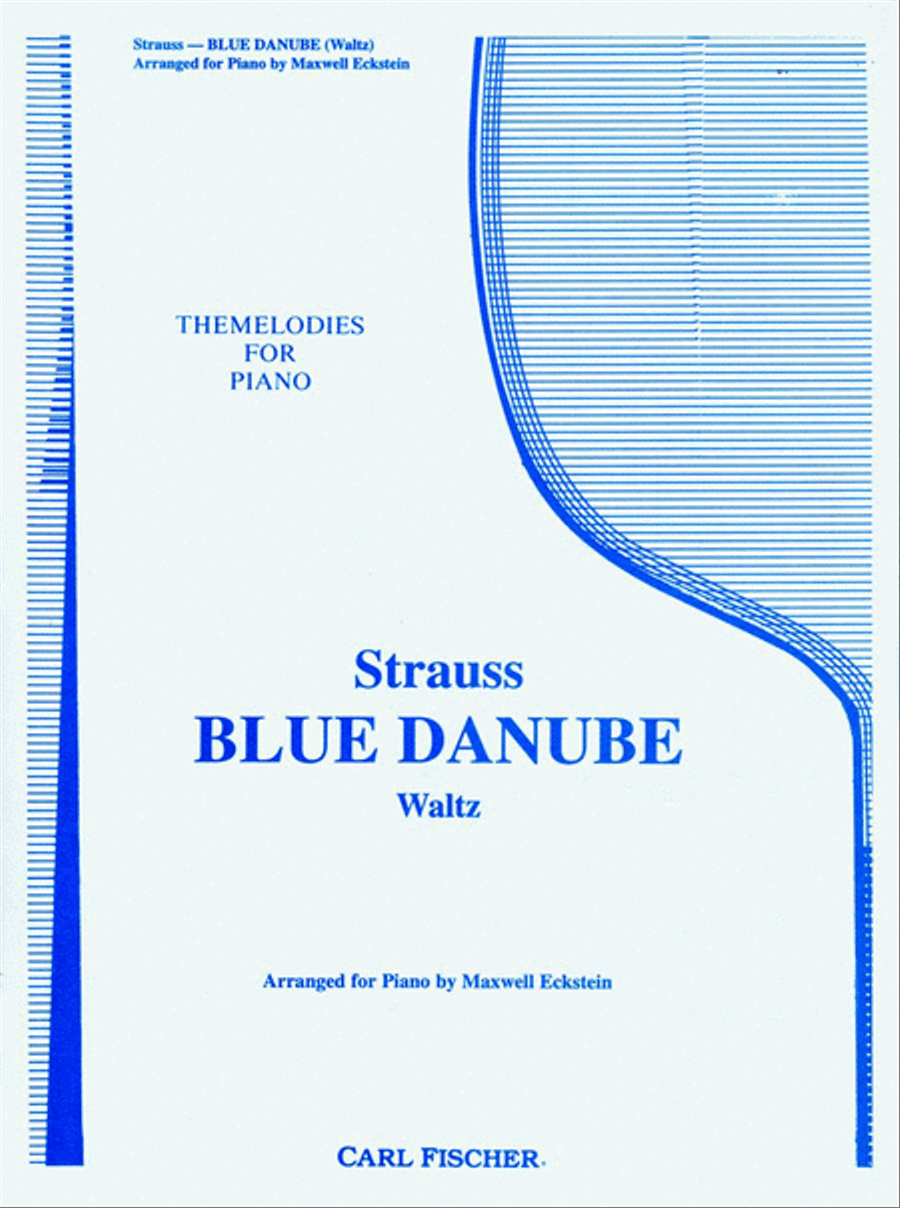 Blue Danube Piano Solo scores gallery preview page 1