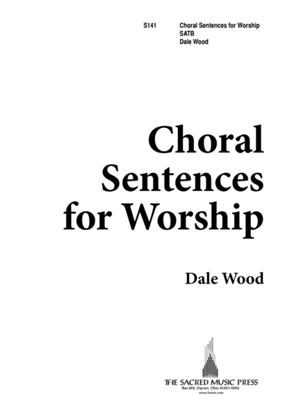 Choral Sentences for Worship
