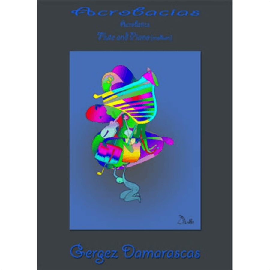 Acrobacias / Acrobatics for flute Flute Solo scores gallery preview page 1