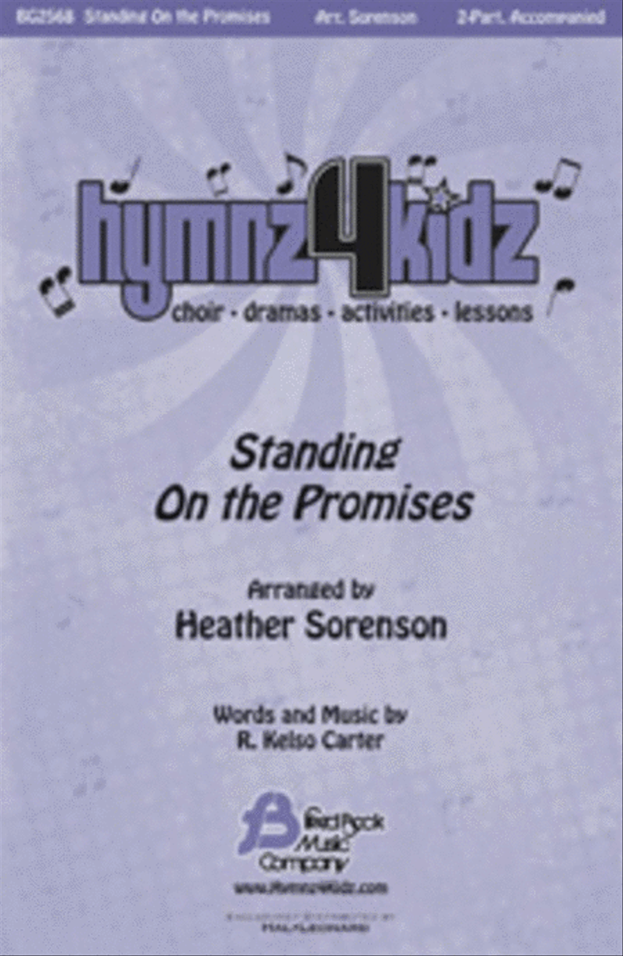 Standing on the Promises 2-Part scores gallery preview page 1
