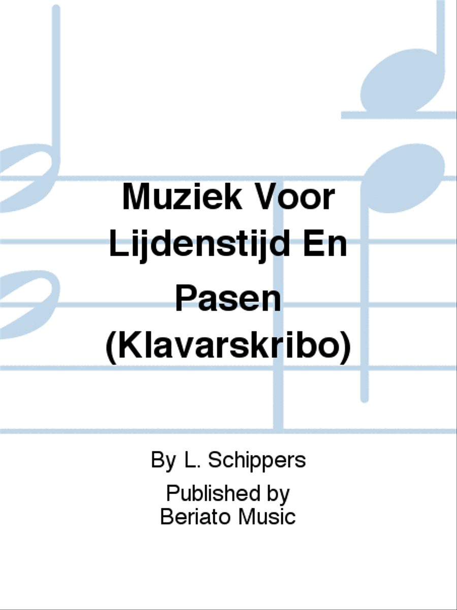 Muziek Voor Lijdenstijd En Pasen Organ scores gallery preview page 1